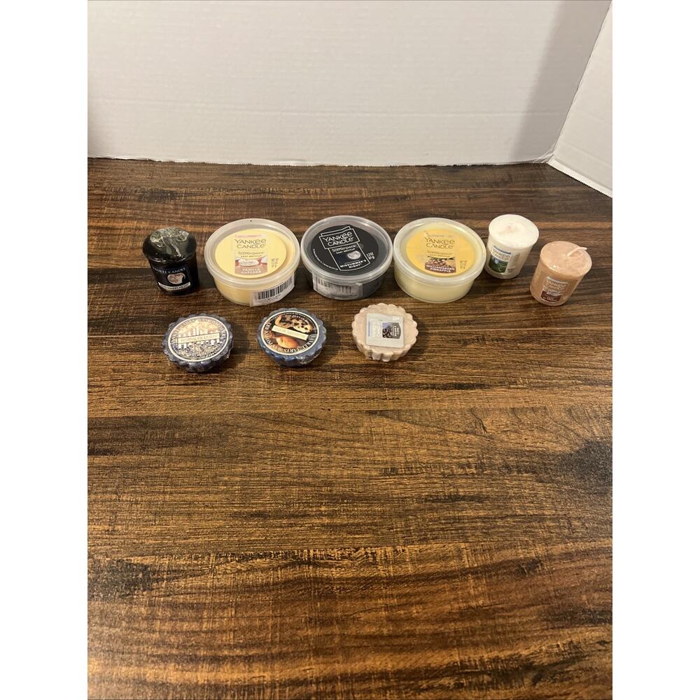 Lot Of Yankee Candle Melts And Candles